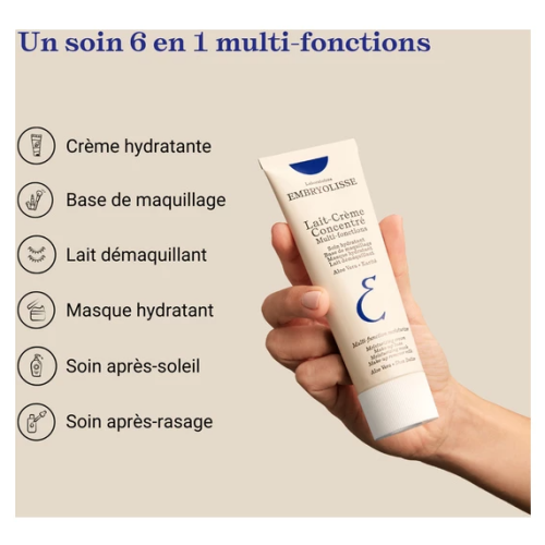Lait-Crème Concentré 75 ml + Secret de Maquilleurs Soin Blush de Peau Détoxifiant 30 ml, Coffret