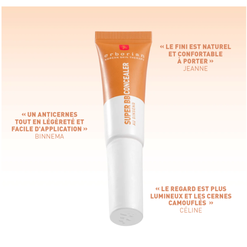 SUPER BB CONCEALER Correcteur Soin Anticernes Haute Couvrance SPF25