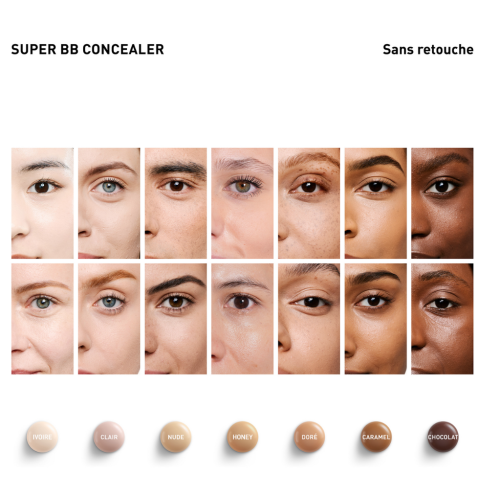 SUPER BB CONCEALER Correcteur Soin Anticernes Haute Couvrance SPF25