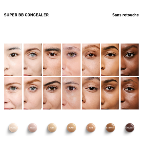 SUPER BB CONCEALER Correcteur Soin Anticernes Haute Couvrance SPF25