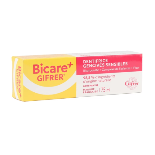 Bicare Plus Dentifrice Gencives Sensibles 75 ml