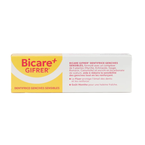 Bicare Plus Dentifrice Gencives Sensibles 75 ml