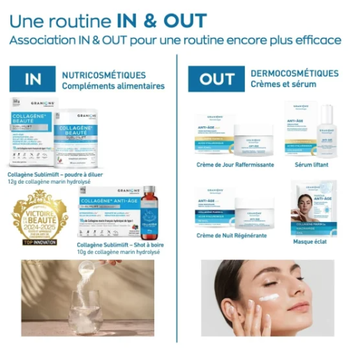 Dermatologie Masque Seconde Peau Anti-Âge 2 masques + 1 offert