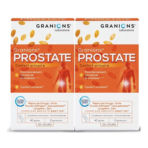 Prostate Confort Urinaire 2 x 40 Gélules