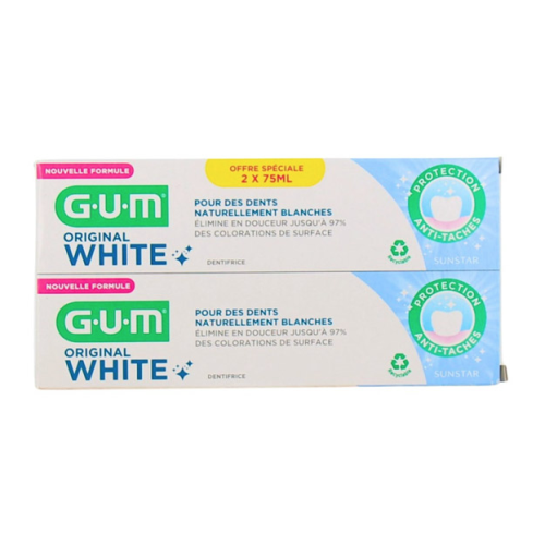 Original White Dentifrice Blancheur 2 x 75 ml