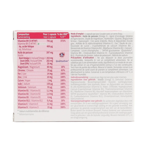 Gestarelle G+ Grossesse 30 Capsules
