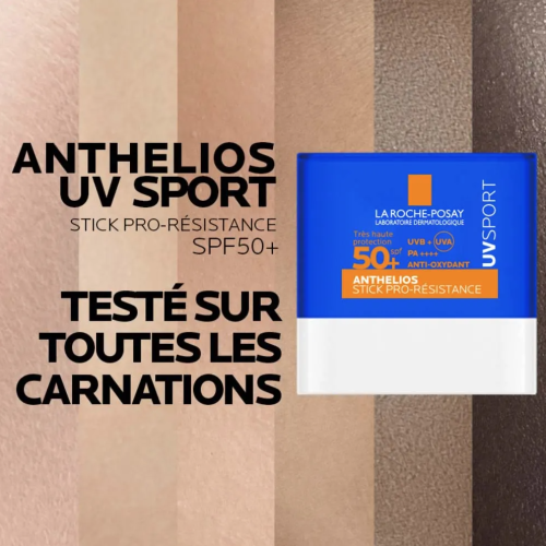 Anthelios UVSPORT Stick Pro-Résistance SPF 50+ 10 g