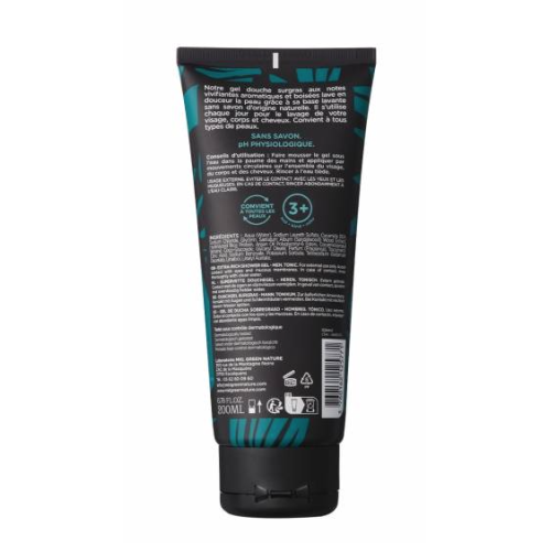 Men Gel douche surgras homme Tonic 200 ml