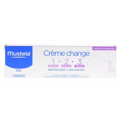 MUSTELA Bébé Crème Change 100mL - Prévient et Répare Rougeurs