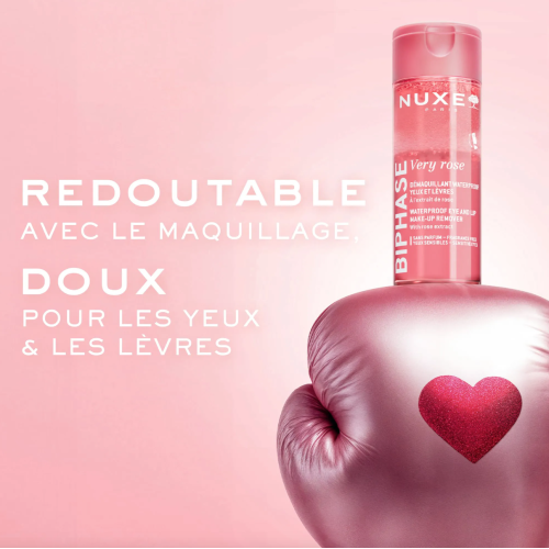 Very rose Biphase Démaquillant Waterproof Yeux et Lèvres 100 ml