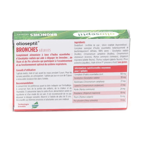 Bronches 15 gélules