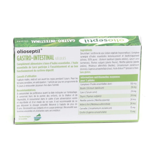Gastro-intestinal 15 Gélules