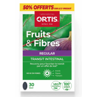 Fruits & Fibres Regular Transit Intestinal 2 x 30 comprimés