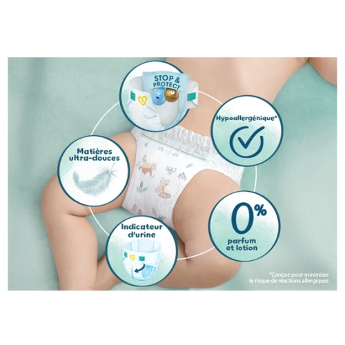 Harmonie Couches Bébé Taille 1 - 23 Couches