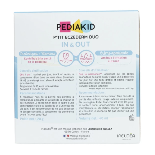 P'tit Eczederm Duo 40 ml + 10 sachets