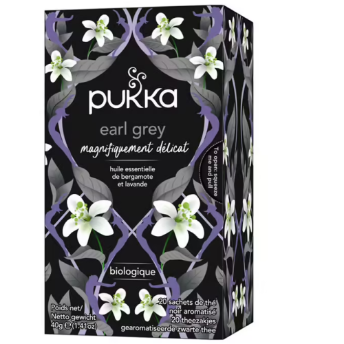 Thé Noir Gorgeous Earl Grey Bio 20 sachets