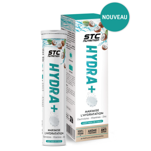 Hydra+ 20 Pastilles Effervescentes Noix de Coco
