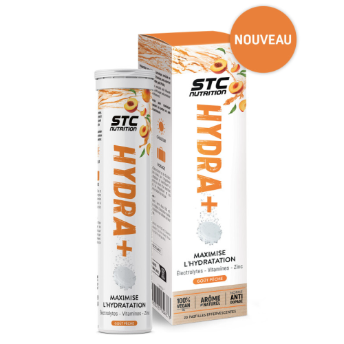 Hydra+ 20 Pastilles Effervescentes Pêche