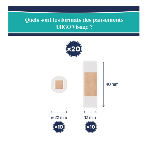 Spécial Visage 20 Pansements