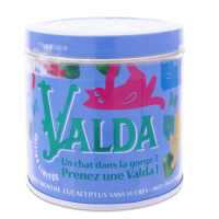 Gommes Sans Sucres pour Adoucir la Gorge Édition limitée Chat dans la Gorge Menthe Eucalyptus 160 g