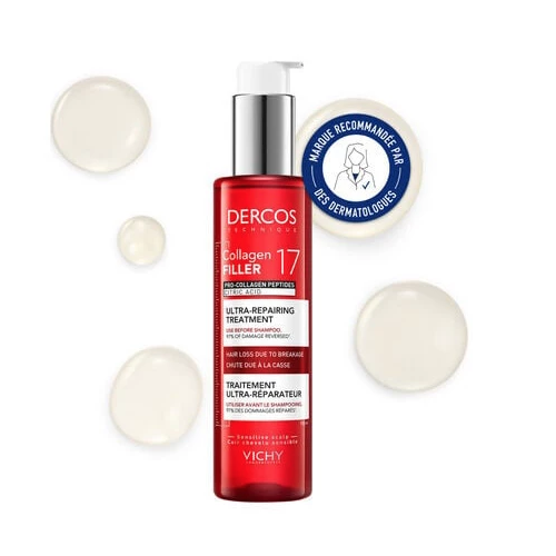 Dercos Collagen Filler 17 Traitement Ultra-Réparateur 150 ml