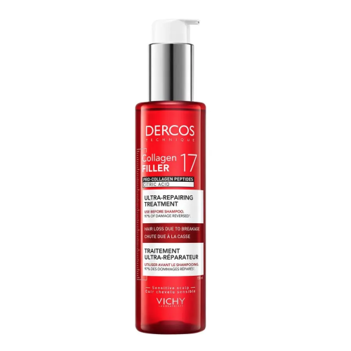 Dercos Collagen Filler 17 Shampooing Ultra-Réparateur 200 ml
