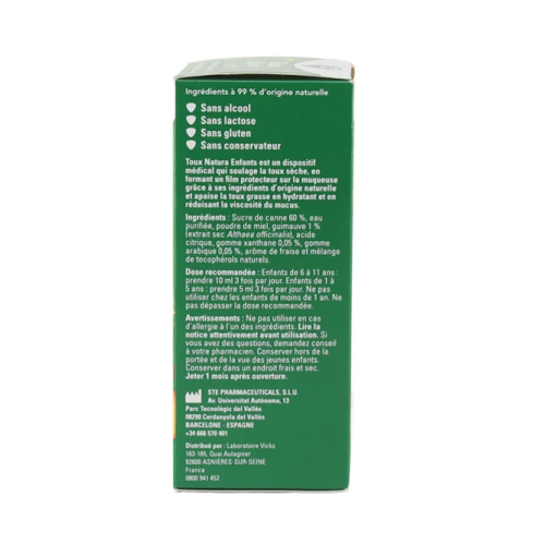 Toux Natura Enfants 140 ml