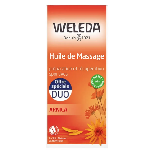 Arnica Huile de Massage Bio Préparation et Récupération Sportives 2 x 200 ml