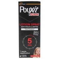 Pouxit Flash spray anti-poux et lentes 150ml
