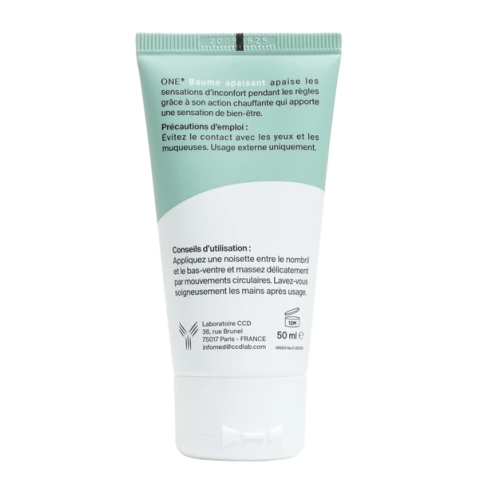Baume apaisant période menstruelle One 50 ml