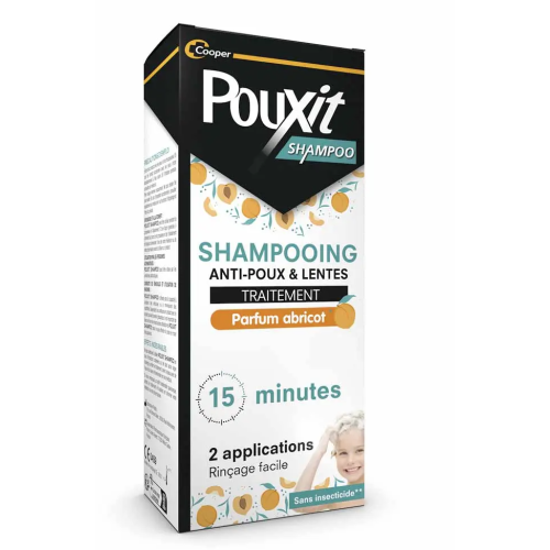Pouxit Shampooing Anti-Poux & Lentes Abricot 200 ml
