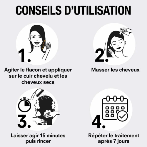 Pouxit Shampooing Anti-Poux & Lentes Abricot 200 ml