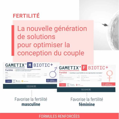 Gametix F Biotic+ Fertilité 30 Sachets