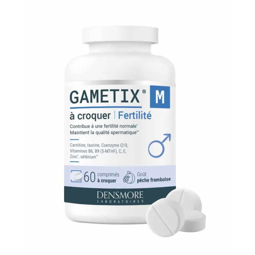 Gynecologie Gametix M Fertilité Hommes 60 comprimés à croquer