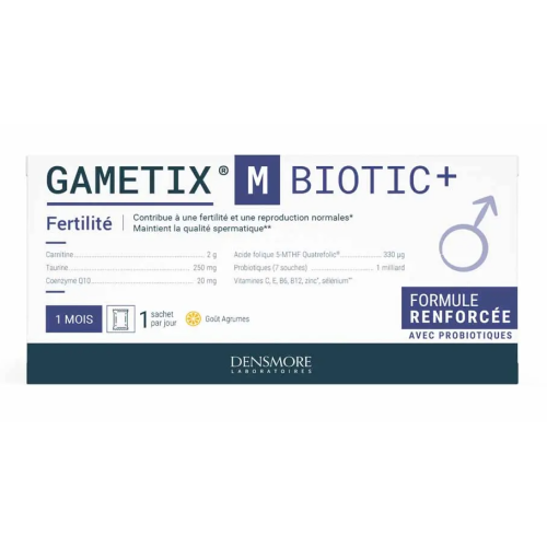 Gametix M Biotic+ Fertilité 30 Sachets