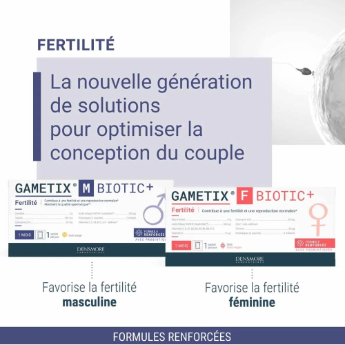 Gametix M Biotic+ Fertilité 30 Sachets