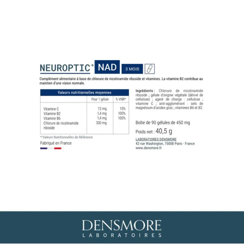 Neuroptic Nad 90 Gélules