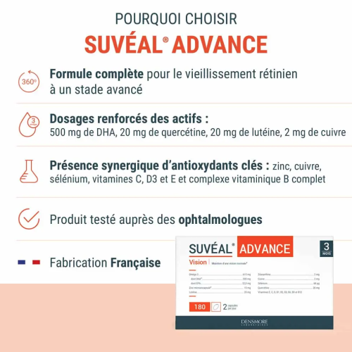 Suvéal Advance 180 capsules