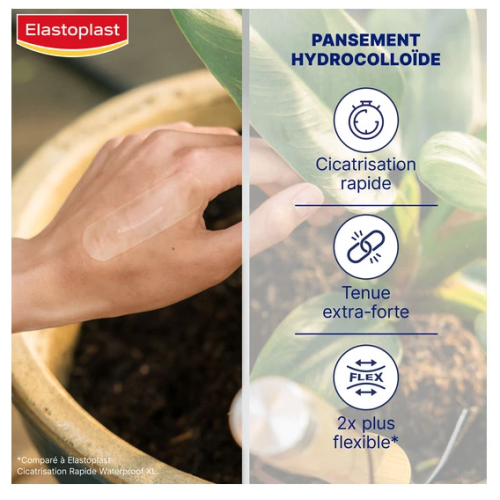 Second Skin Protection Pansement hydrocolloide 10 pansements