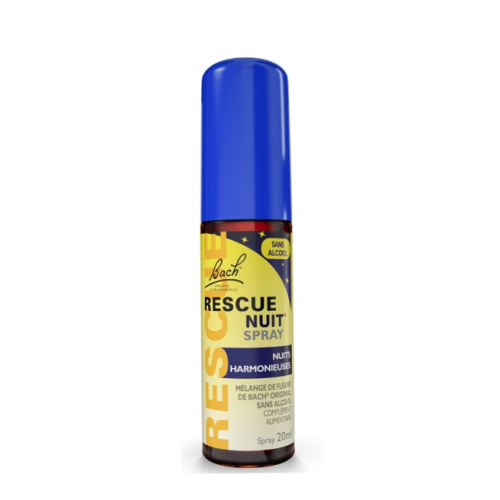 Rescue Bach Nuit Spray Sans Alcool 20 ml
