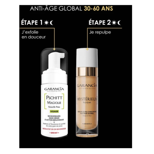 Mystérieux Repulpant 30 ml + Pschitt Magique Nouvelle Peau 10 ml Offert