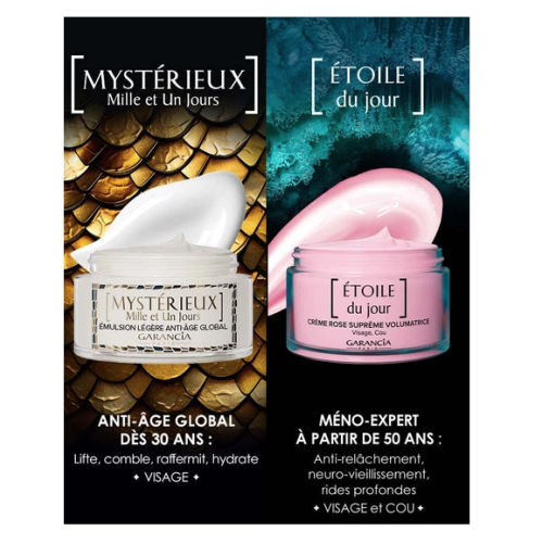 Mystérieux Mille et Un Jours Émulsion de Jour Anti-Âge 30 ml + Mystérieuses Mille et Une Nuits 10 ml Offert