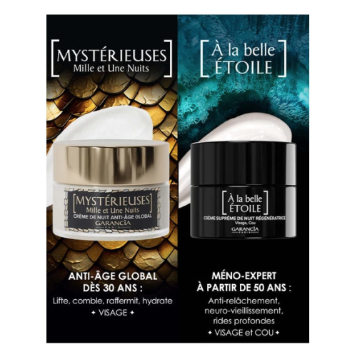 Mystérieux Mille et Un Jours Émulsion de Jour Anti-Âge 30 ml + Mystérieuses Mille et Une Nuits 10 ml Offert