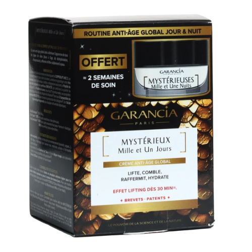 Mystérieux Mille et Un Jours Crème de Jour Anti-Âge Global 30 ml + Crème Mille et Une Nuits 10 ml Offerte