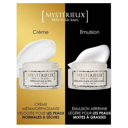 Mystérieux Mille et Un Jours Crème de Jour Anti-Âge Global 30 ml + Crème Mille et Une Nuits 10 ml Offerte