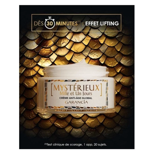 Mystérieux Mille et Un Jours Crème de Jour Anti-Âge Global 30 ml + Crème Mille et Une Nuits 10 ml Offerte