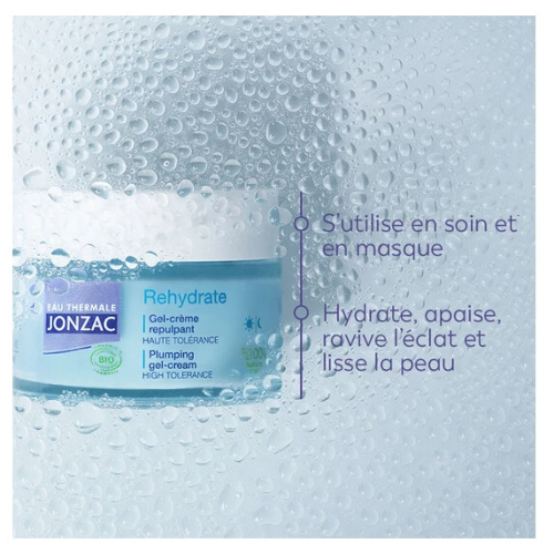 REhydrate Gel-Crème Repulpant Bio 50 ml