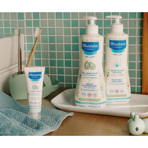 Lait de toilette sans rinçage 750 ml