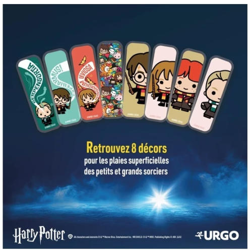 Pansements Magiques Harry Potter 16 Pansements 2 Formats