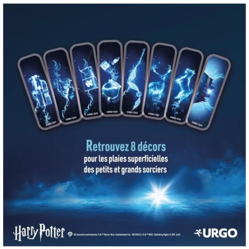 Pansements Harry Potter phosphorescents 16 Pansements